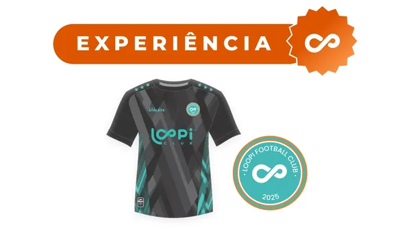 Experiência Loopi FC — Camisa preta