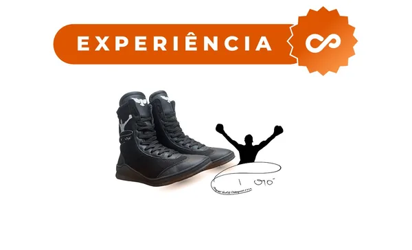 Experiência Popó — Sapatilha autografada